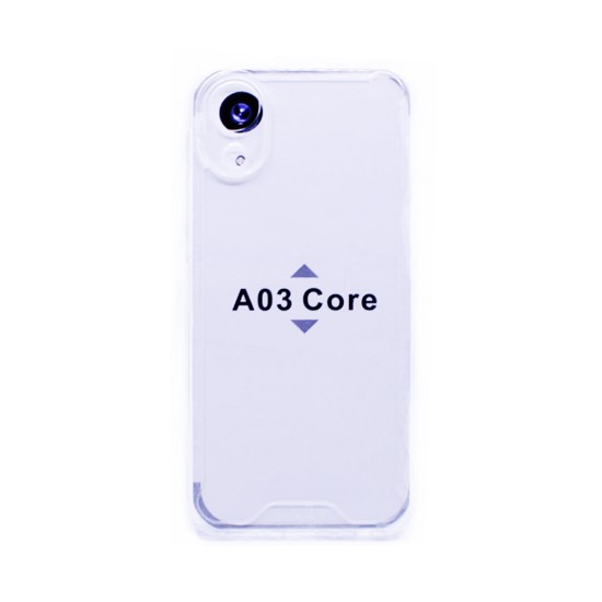 Silicone Case for Samsung Galaxy A03 Core Transparent